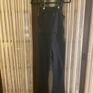 WeWoreWhat SecondSkin Flared Leg Overalls